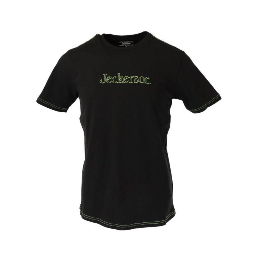 Jeckerson Classic Cotton Crew Neck T-Shirt Men Black T-Shirts